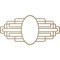 Ekena Millwork Elizabeth Wood Fretwork Pierced Medallion, 30"W x 15"H x 8 1/4"IW x 14 1/4"IH x 3/8"T, Hickory CMWP30X15X0375EBHI - alternate 3